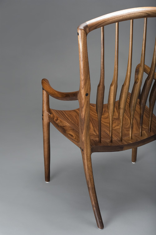 Sculpted dining chair photo 6