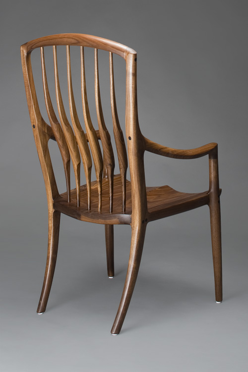 Sculpted dining chair photo 4